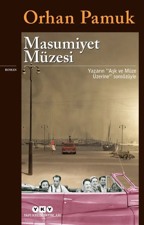 Orhan Pamuk, Masumiyet Müzesi (2008) kitap kapağı